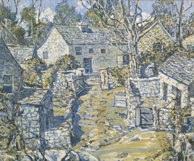 Stone Village by Walter Elmer Schofield